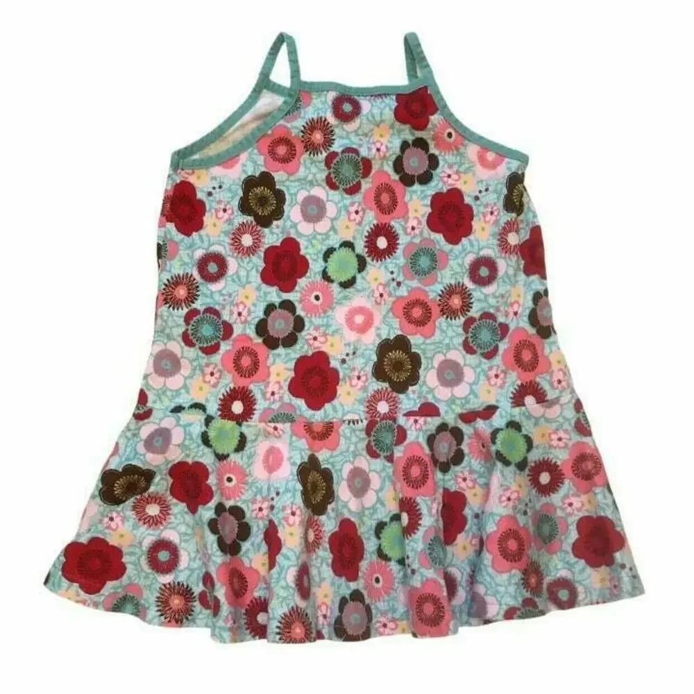 Hanna Andersson 100% Cotton Floral Dress 110